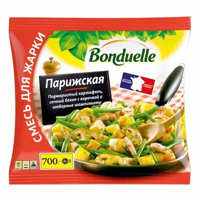 Смесь овощная Bonduelle Парижская для жарки 700гр м/у