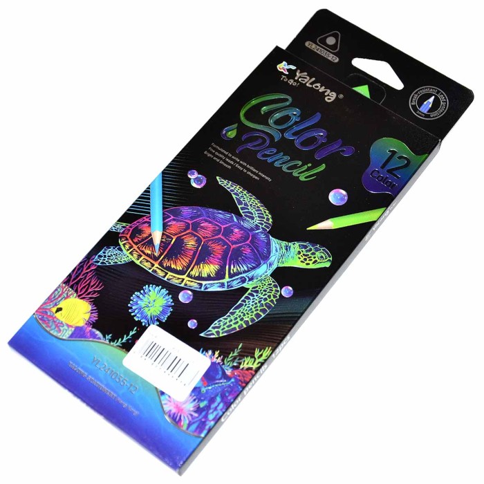 Карандаши цветные Color Pensil Yolong 12цв артYL241035-12