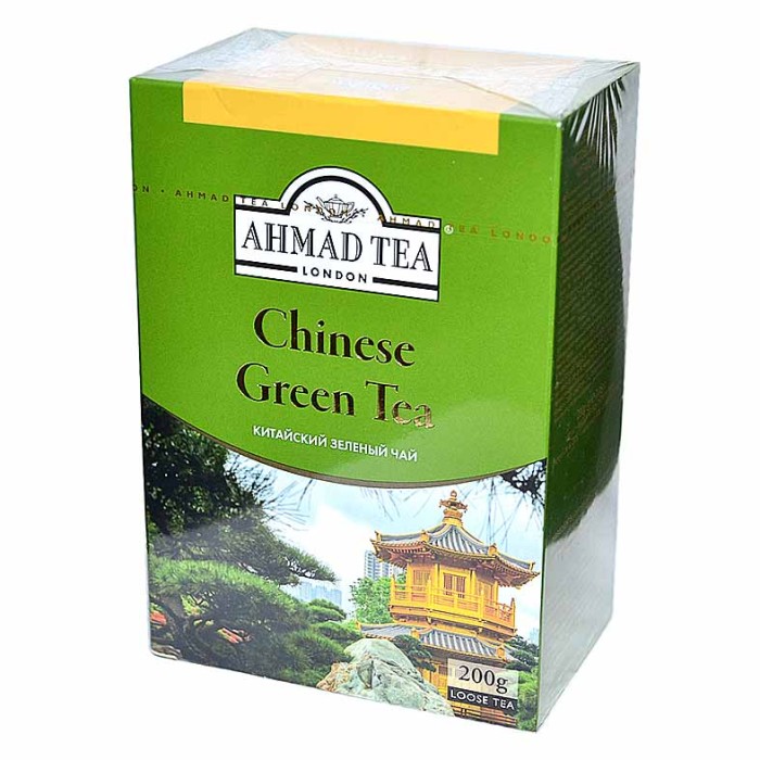 Чай Ahmad Tea Китайский зеленый 200гр к/у