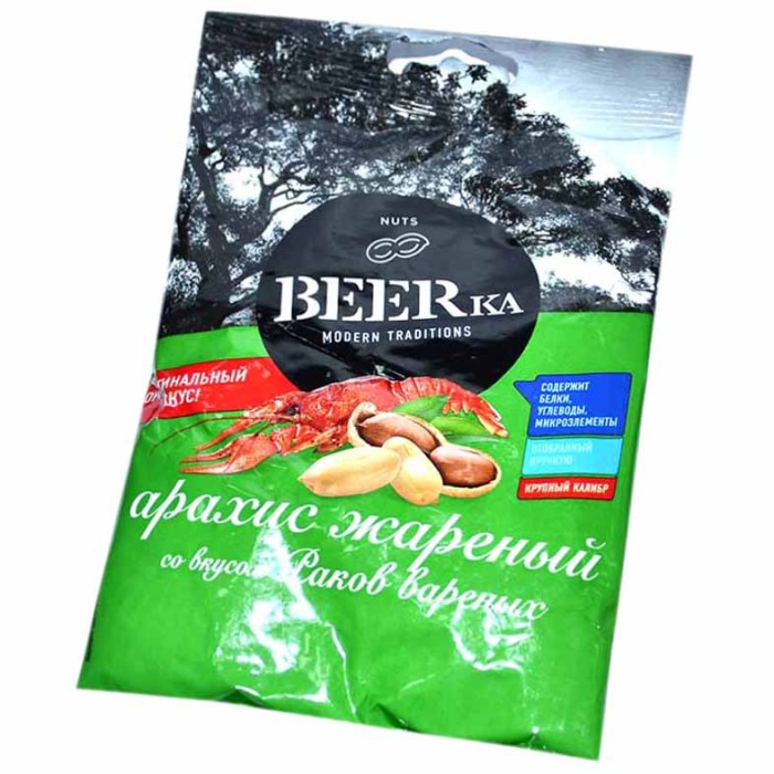 Арахис BEERka вкус раки вареные 90гр м/у