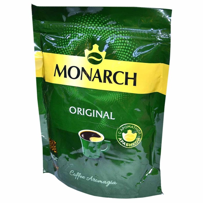 Кофе Jacobs Monarch Original сублим растр 130гр д/п