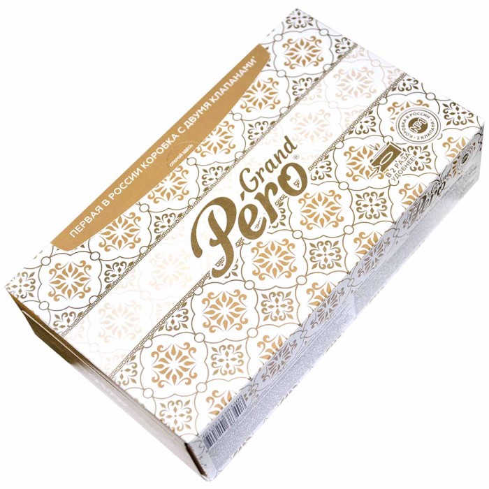 Салфетки GrandPero non-stop 2сл 20х20см 100л к/у