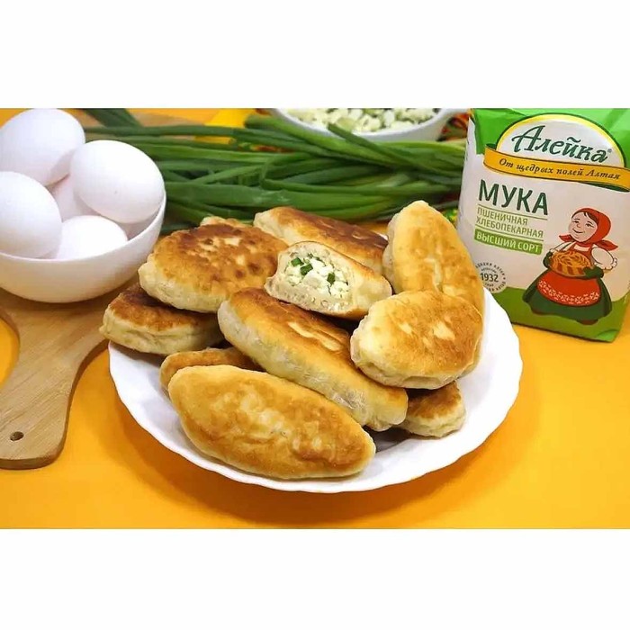 Мука Алейка пшеничная в/с 1кг м/у