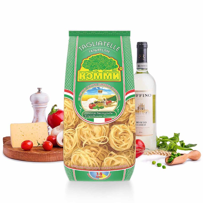 Макароны Кэмми Тальятелле №7 250гр м/у