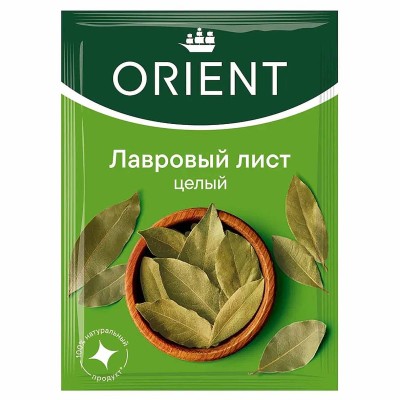 Лист лавровый Orient целый 5гр м/у