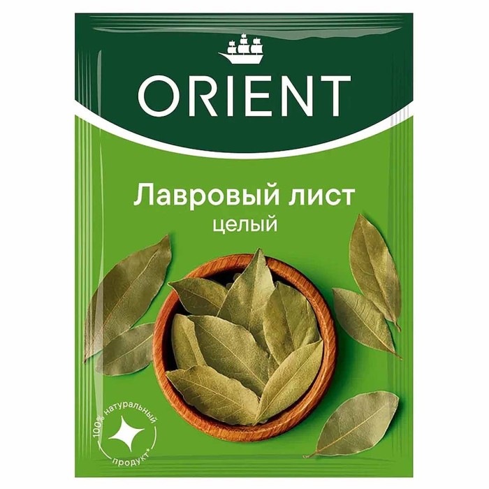 Лист лавровый Orient целый 5гр м/у