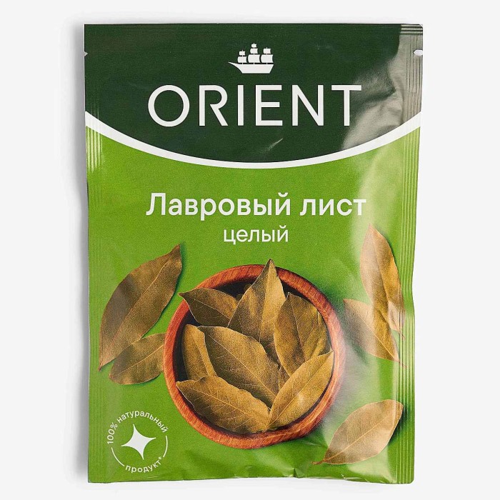 Лист лавровый Orient целый 5гр м/у