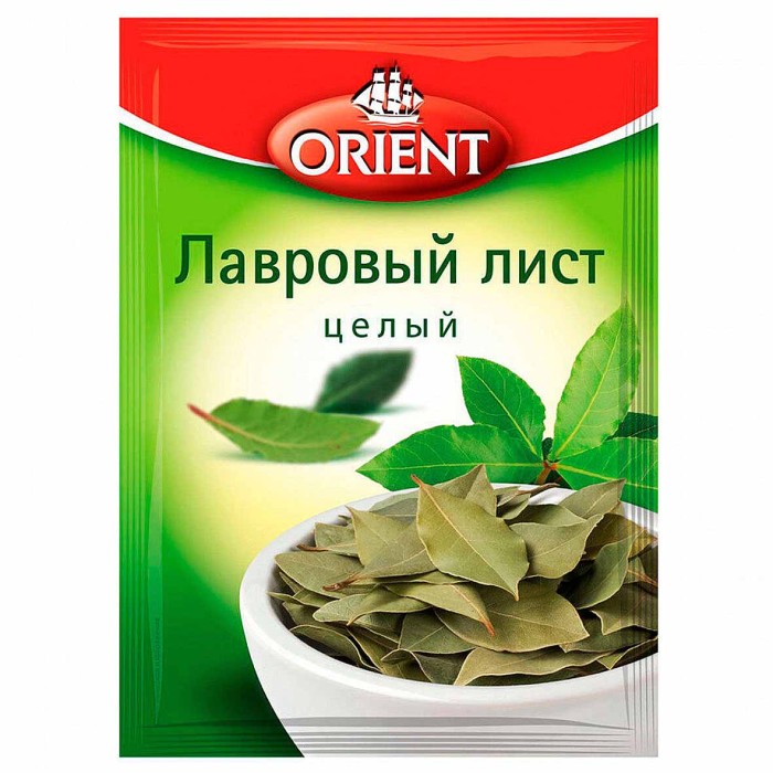 Лист лавровый Orient целый 5гр м/у