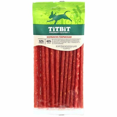 Лакомствово для собак TitBit Колбаса Пармская 120гр м/у