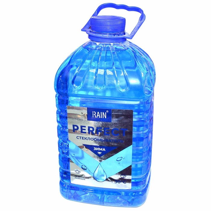 Жидкость стеклоомывающая Rain Perfect Зима -30С 4л пэт