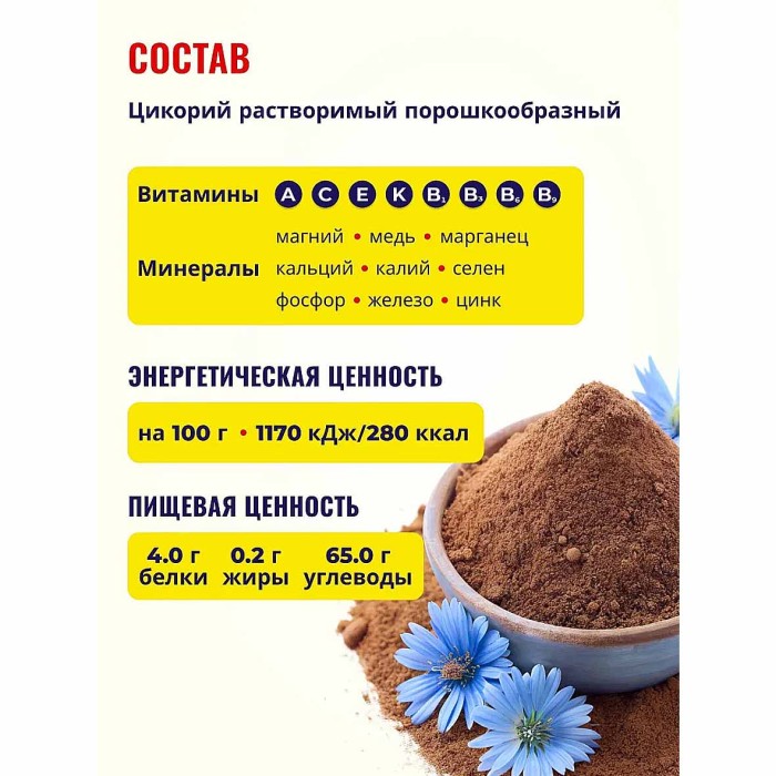 Цикорий Здоровье 100гр д/п