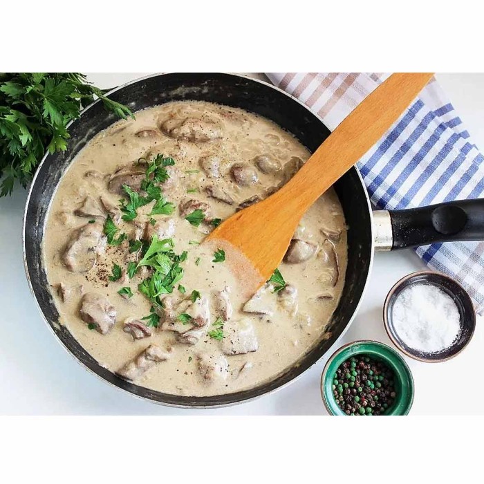 Смесь для запекания Перчес печень в сметанном соусе 25гр м/у