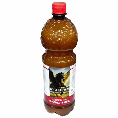 Кумыс Буцефал крепкий мёд 950мл пэт