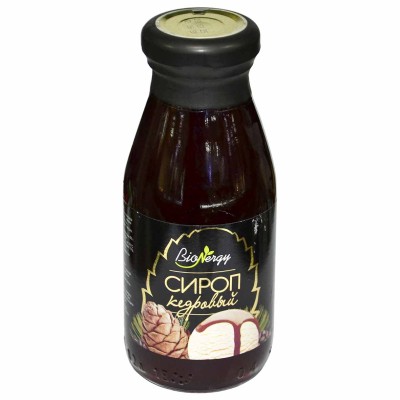 Сироп BioNergy кедровый 200мл ст/б