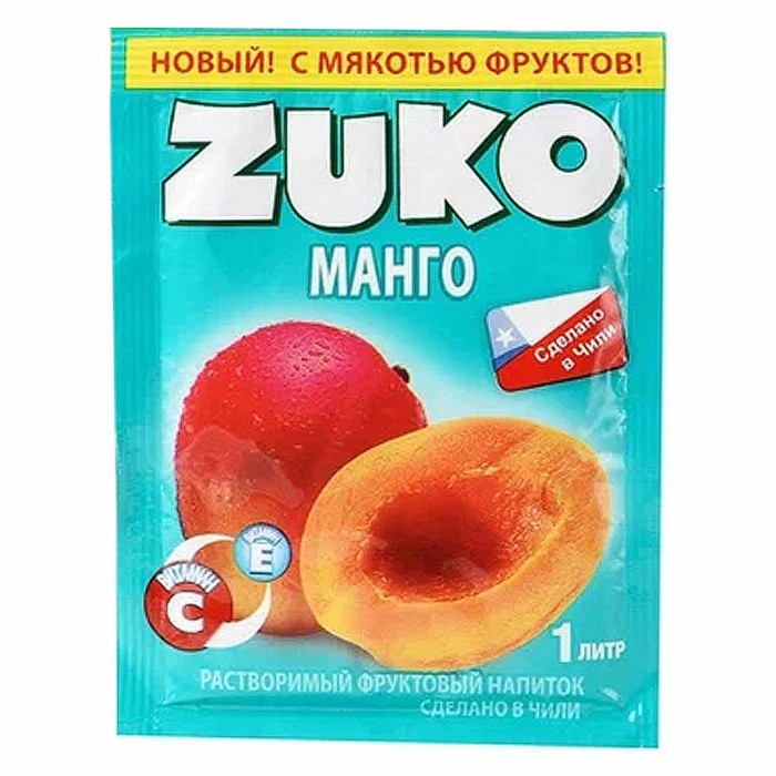 Напиток растворимый Zuko Манго 25гр м/у
