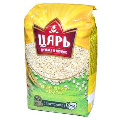 Крупа перловая Царь 800гр м/у