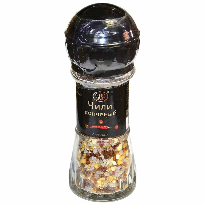 Перец чили Relish копченый мельница 50гр