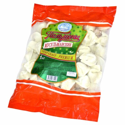 Пельмени Красноярские Колбасы Мусульманские 1кг м/у