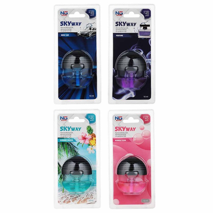 Ароматизатор New Galaxy Skyway на дефлектор арт794-621