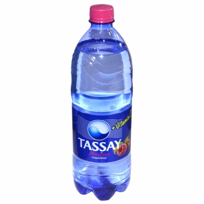 Вода Tassay малина газ 1л пэт