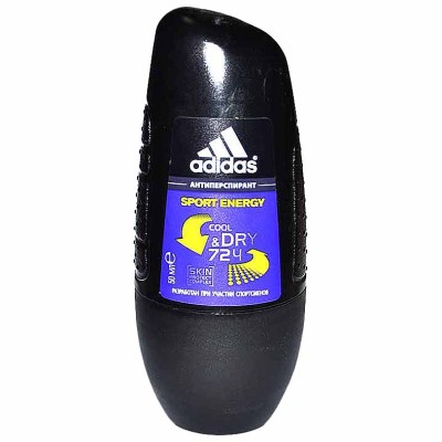 Дезодорант Adidas Man Cool&amp;Dry Sport Energy 50мл пэт