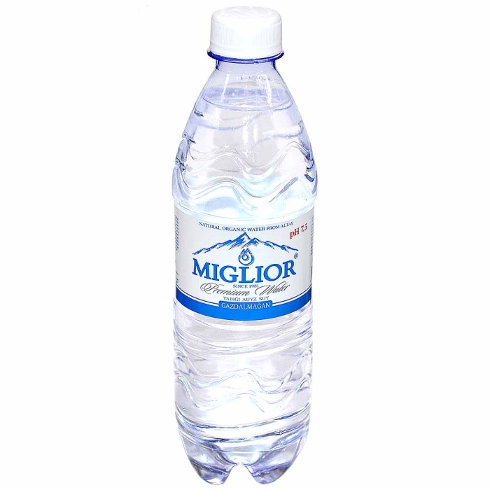 Вода Miglior негаз 0,5л пэт