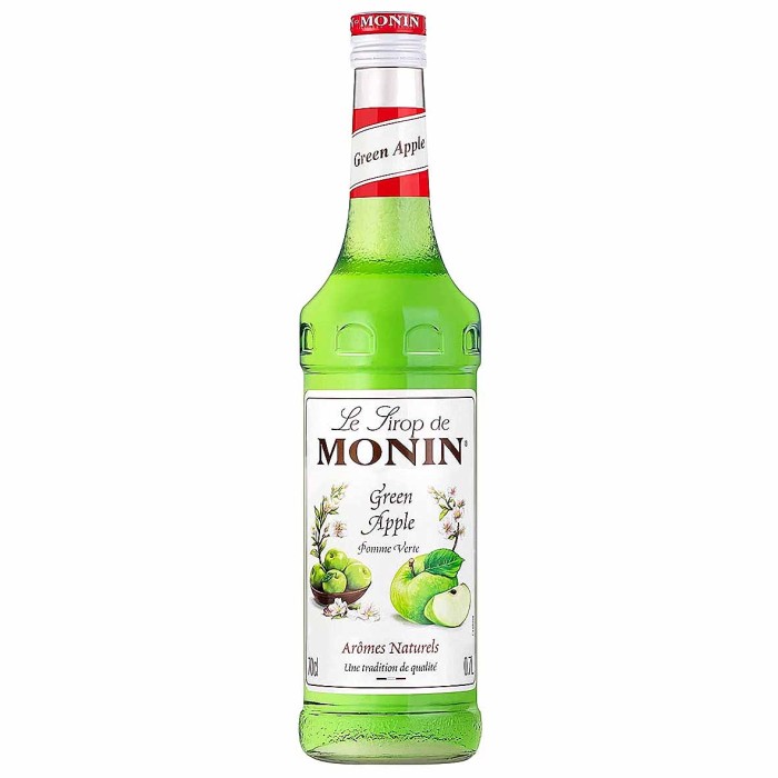 Сироп Monin Зеленое яблоко 700мл ст/б