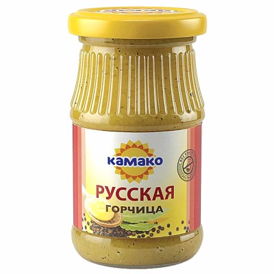 Горчица Камако Русская 170гр ст/б