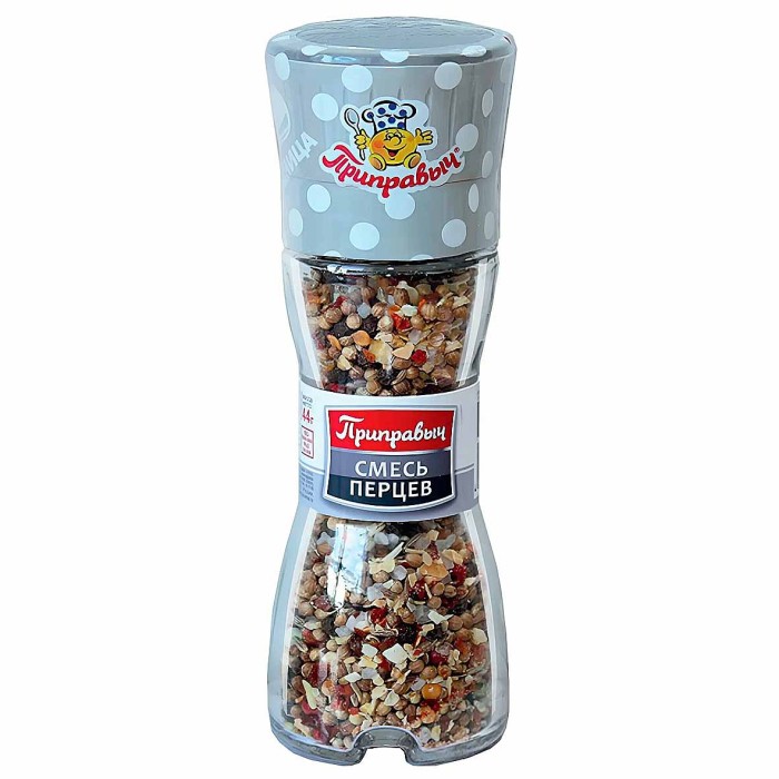 Приправа Приправыч смесь перцев мельница 44гр