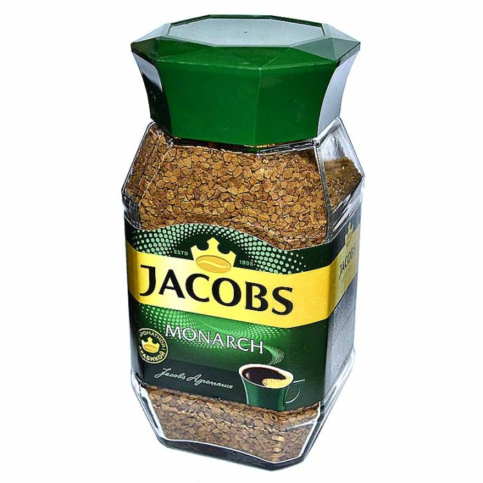 Кофе Jacobs Monarch 190гр ст/б