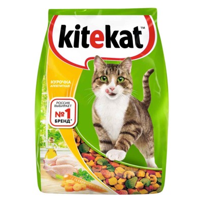 Корм для кошек Kitekat курочка аппетит 350гр м/у