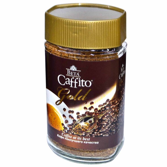 Кофе Beta Caffito Gold 100гр ст/б