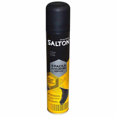 Краска для обуви Salton для замши черная 190мл пэт