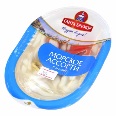 Коктейль морской Санта Бремор в заливке 180гр в/у