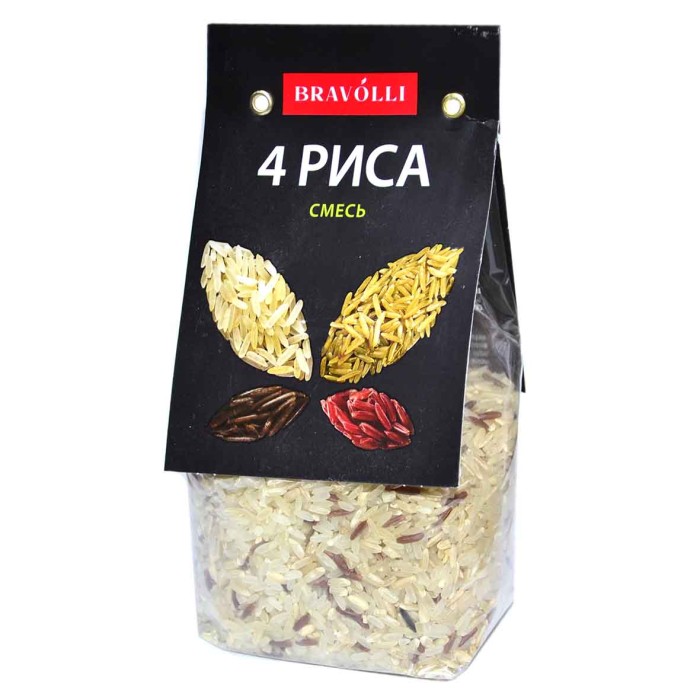 Смесь Bravolli 4 риса 350гр