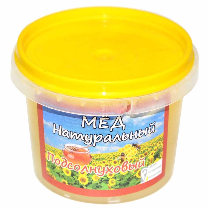 Мед ИП Марчихина Подсолнуховый 170гр пэт