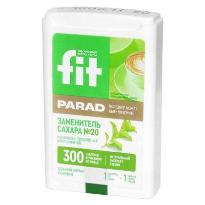 Заменитель сахара FitParad №20 300шт пэт