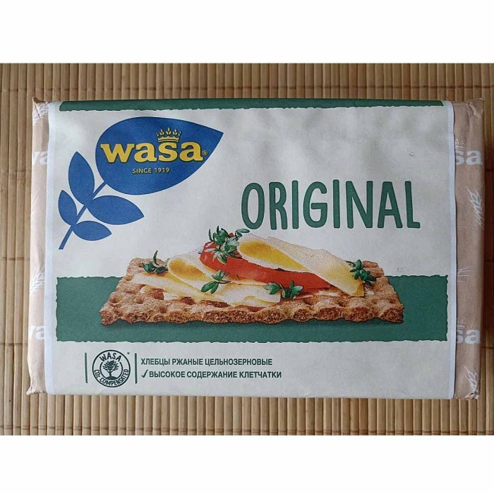 Хлебцы Wasa Original ржаные 275гр м/у