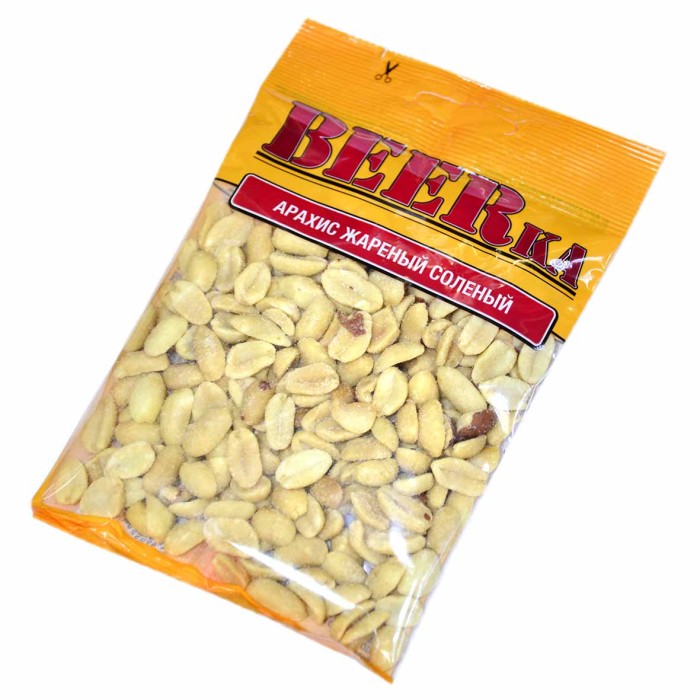 Арахис BEERka соленый 90гр м/у