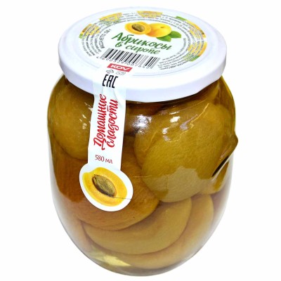 Абрикосы Домашние сладости 530гр ст/б