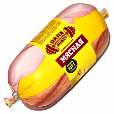 Колбаса вареная Папа может Мясная 400гр м/у