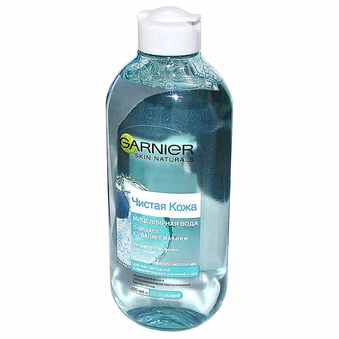 Вода мицеллярная Garnier Чистая кожа 400мл пэт