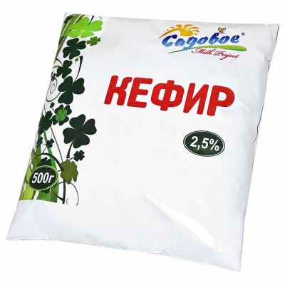 Кефир Milk Project 2,5% 500мл ф/п