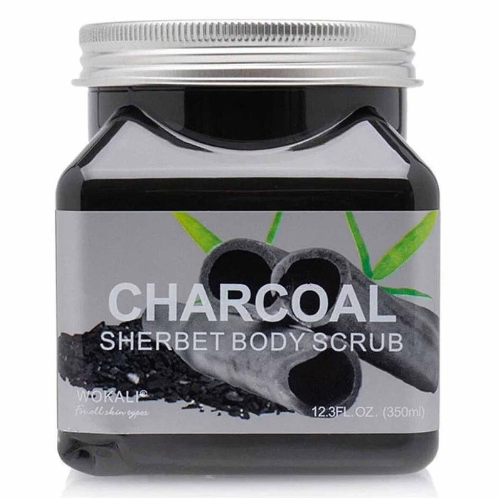 Скраб для тела Brightening Charcoal sherbet 350мл пэт