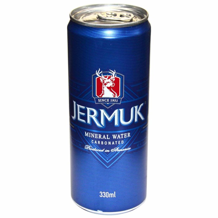 Вода минеральная Jermuk лечебно-столовая газ 0,33л ж/б