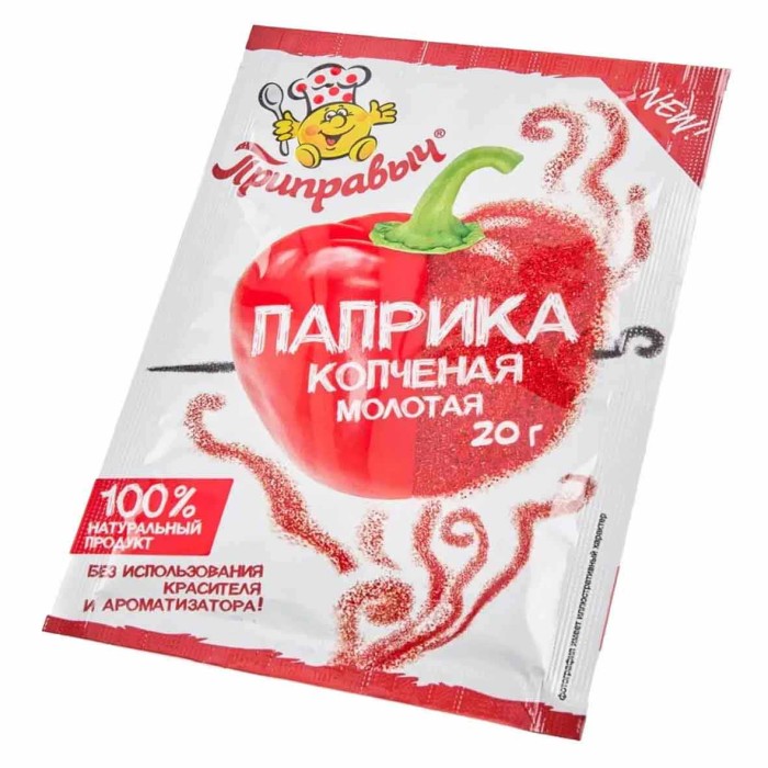 Паприка Приправыч копченая 20гр м/у