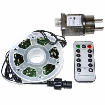 Украшение новогоднее Гирлянда Роса 100м артNO.T1000L-2 №11