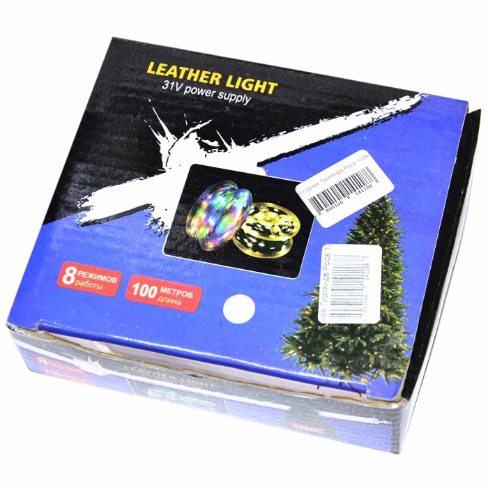 Украшение новогоднее Гирлянда Роса 100м артNO.T1000L-2 №11