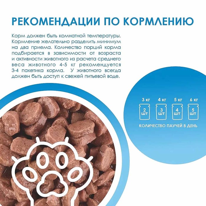 Корм для кошек Kissa с рыбой в соусе 75гр пауч