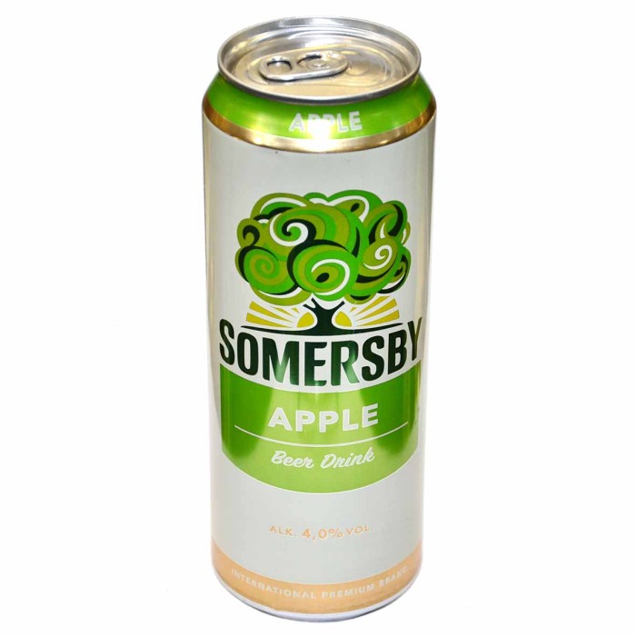 Напиток пивной Somersby Apple 0,43л ж/б